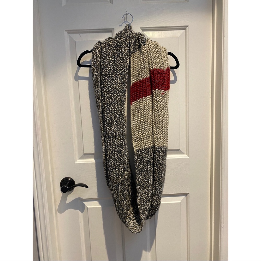 Roots Cable Knit Infinity Scarf